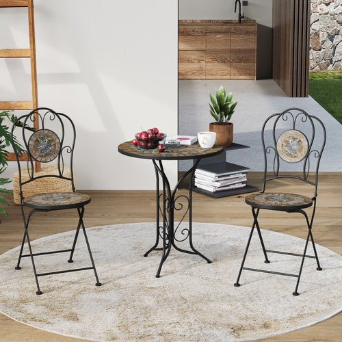 Mosaic bistro set - mosaic, quilt