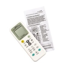 Universal Remote Control For Most A/C Air Conditioning - LCD Display & Torch