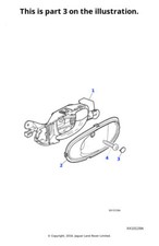 Jaguar Genuine Screw Cover