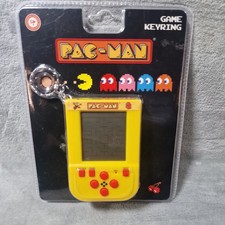 PAC-MAN Keyring Electronic Handheld Game Bandai Namco 2018 Fizz Creations. Dr1