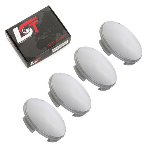 Wheel center caps gray - 4x,