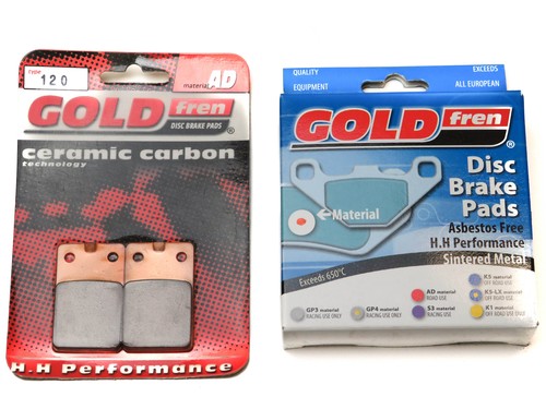 Brake pads front rear for - front, &
