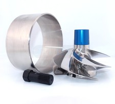 Impeller + SS Ring Tool For Sea Doo RXP-X 300 GTR GTX 230 Fit Solas SX4-CD-11/16