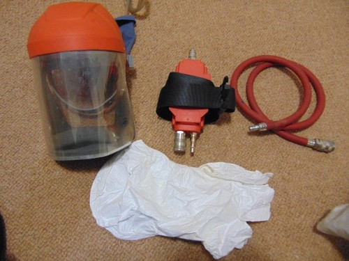 Devilbiss complete air fed - devilbiss,