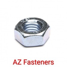 BSW Whitworth Hexagon Full Nut Steel Zinc Plated