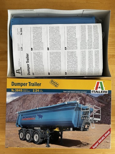 Italeri dumper trailer - 1/24,