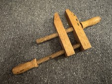 Vintage Wooden Hand Screw