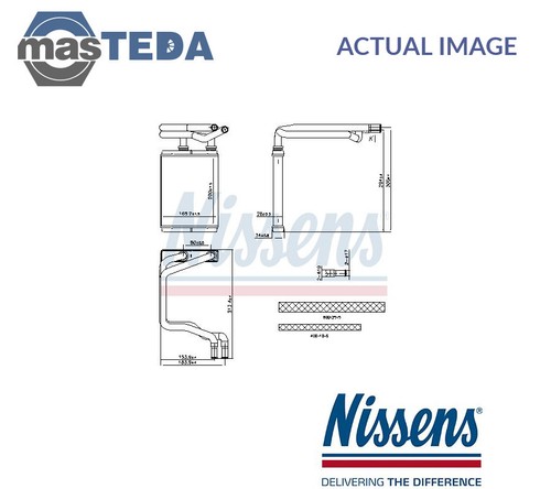707291 heater radiator - 707291,