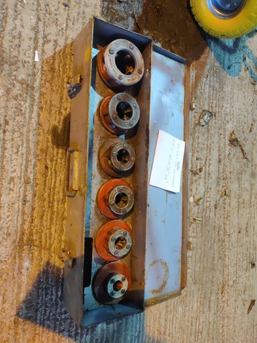 Ridgid pipe threader dies - ridgid, 1