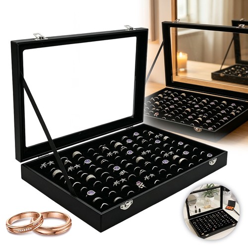 Ring display case large 100 - display,
