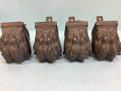 Set large vintage brass - set,