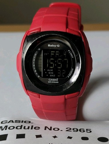 Rare casio baby black - rare, face