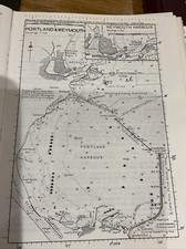 VINTAGE SEA CHART / NAUTICAL