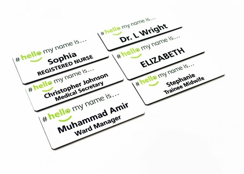 Personalised hello name - hello, my