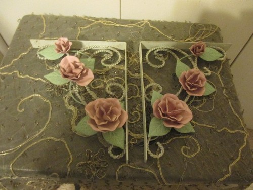 Floral rose shelf bracket - floral,
