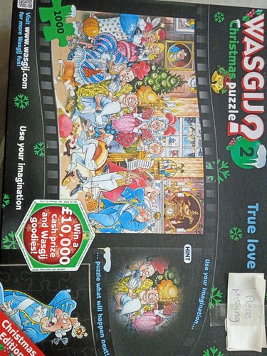Wasgij christmas puzzle - puzzle, true