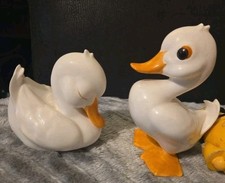 2 Vintage Royal Osborne Bone China Ducklings #3299 #3300