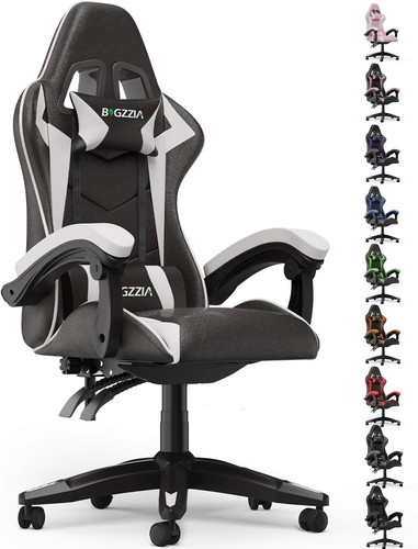 Swivel gaming chair faux - gaming,
