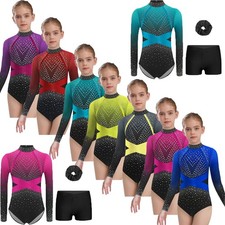Girl's Long Sleeve Gymnastics