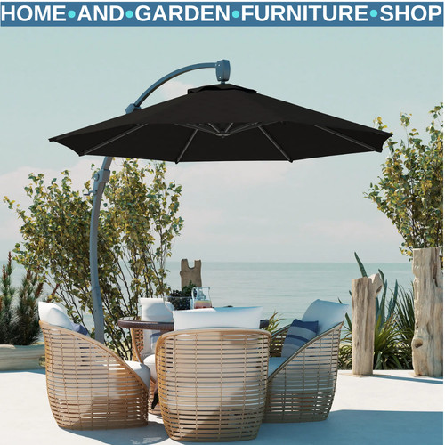 Garden cantilever parasol - garden,