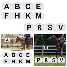 Dressage Arena Markers Dressage Letters Large