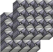 10x Self Adhesive Metal Mosaic