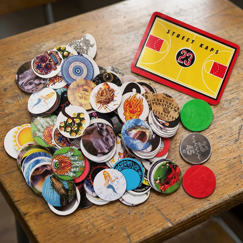 48294 pogs milk caps lot - pogs,
