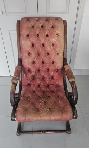 Oxblood red leather - red,