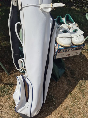 Vintage golf shoes bag - shoes,