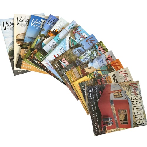 Vintage trailer magazine lot - trailer,
