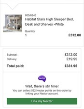 Habitat Stars High Sleeper