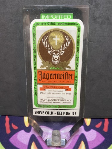 Vintage jagermeister clear - jagermeister,