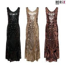 Ro Rox 1920's Dress Lilah Flapper Great Gatsby Party Vintage Retro Cocktail