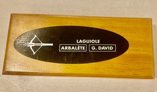 Sommelier laguiole david - sommelier, g.david
