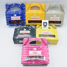 Satya Backflow Incense Cones Back Flow Nag Champa Sandalwood Dhoop Fragrance