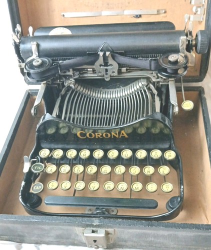 Antique corona folding - corona,