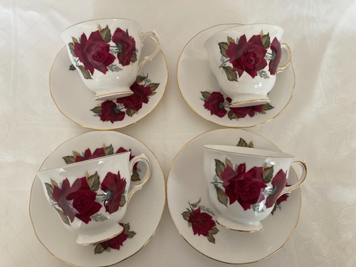 Vintage royal vale pretty - royal, red