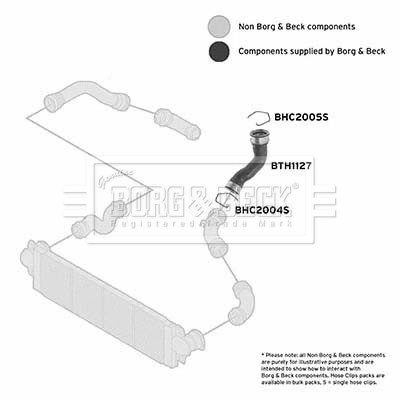 Borg beck bth1127 rear - beck,