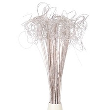 60 Pcs Glitter Dried Curly