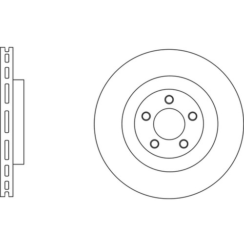 Brake discs vented for - brake,