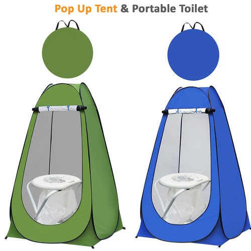 Folding toilet portable chair - folding,