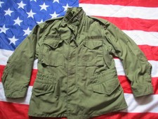 1969 ALPHA INDUSTRIES US ARMY ISSUE VIETNAM WAR OG 107 M65 COAT COMBAT jacket MS