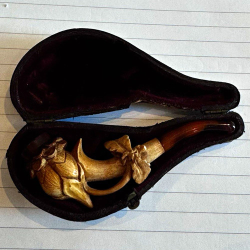 Antique carved meerschaum - antique,