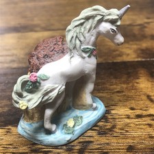Thimble Bisque Hand Painted Unicorn