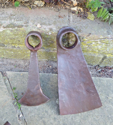 Vintage grub hoe - vintage, heads