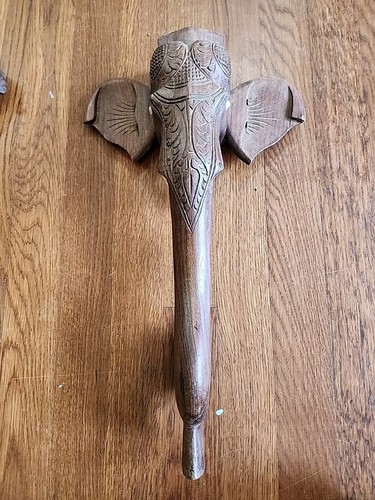 Hand carved indian - indian, wooden