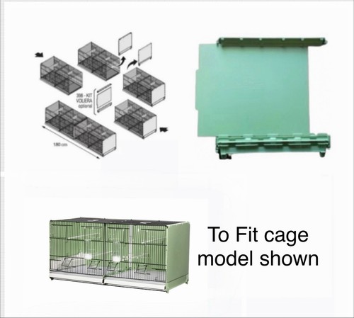 Plastic breeding cage adapter - plastic,