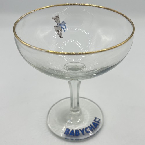 Babycham vintage glass 1950s - babycham,