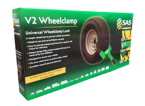 Sas green wheel clamp - v2,