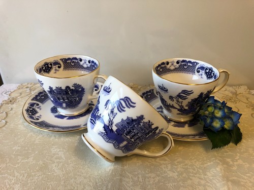 Vintage duchess willow pattern - vintage,